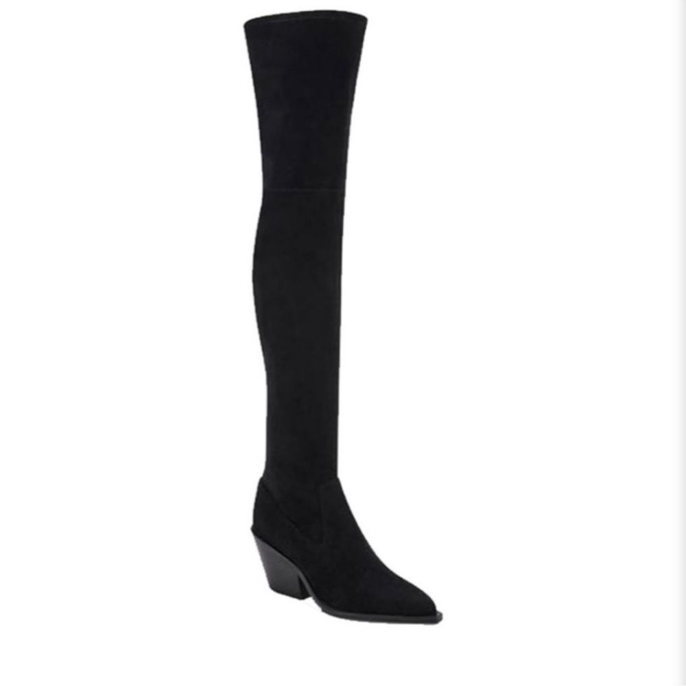 Dolce Vita Over the Knee Black Boots
